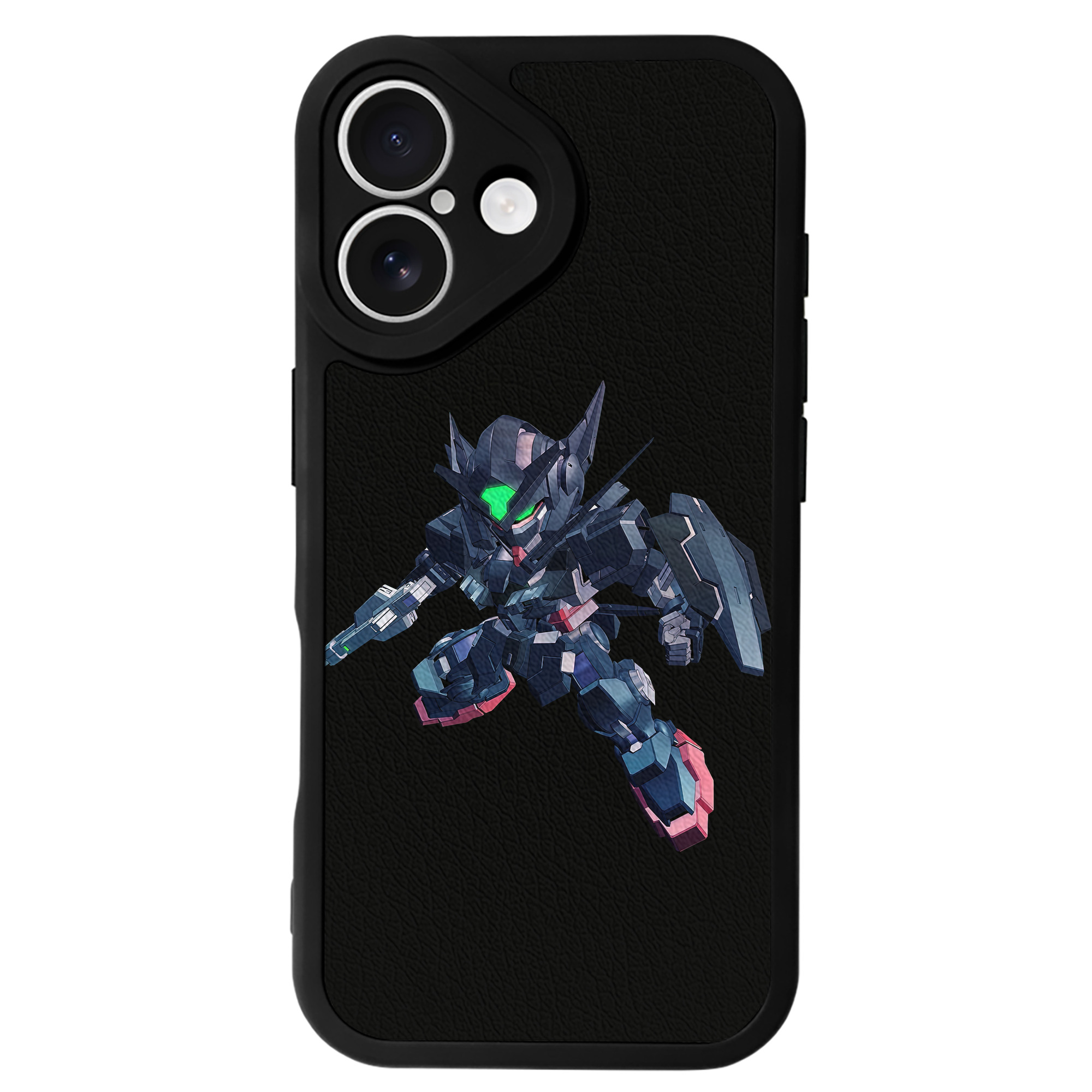 （画像用） 機動戦士ガンダム Mobile Suit Gundam 【iPhone 16シリーズ対応】シリコンスマホケース（レザー調） 材質：シリコン